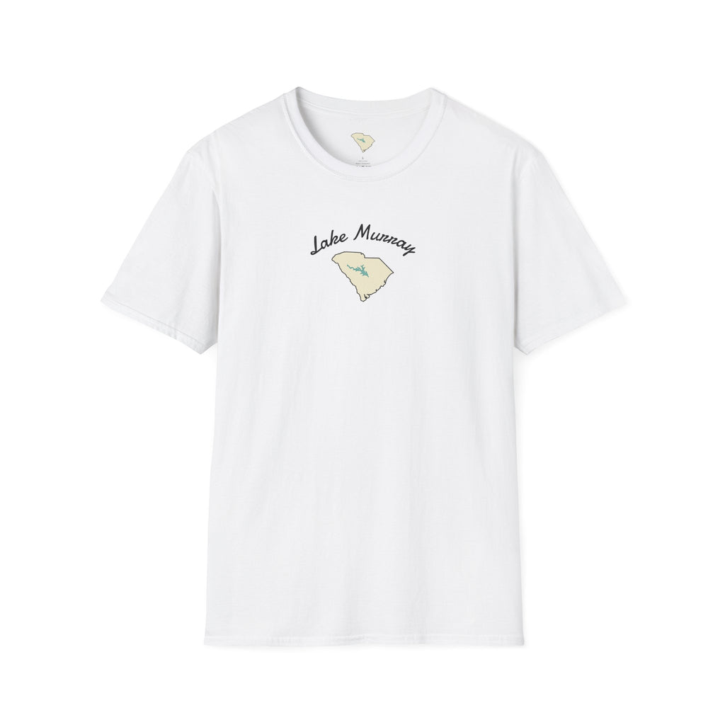 White Lake Murray T-Shirt — South Carolina Lake Map Tee