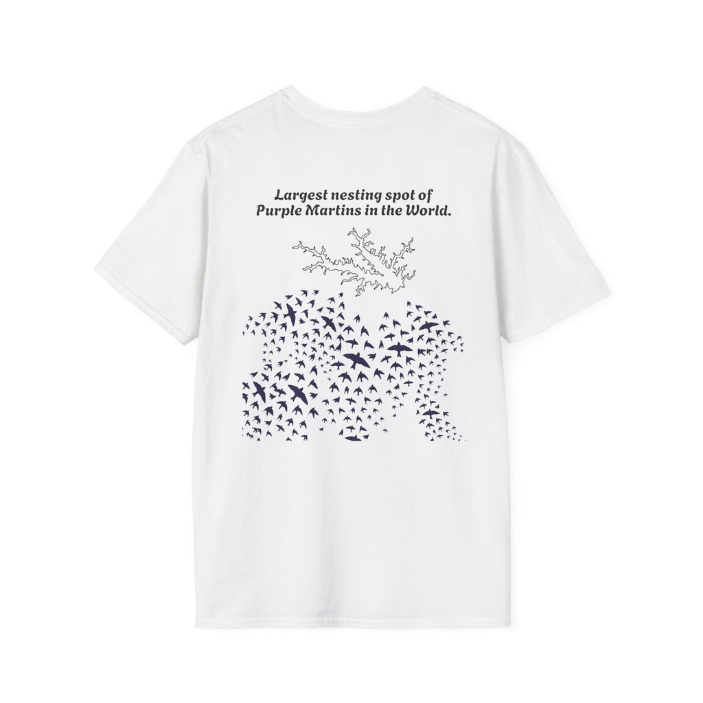 White Lake Murray T-Shirt — South Carolina Lake Map Tee